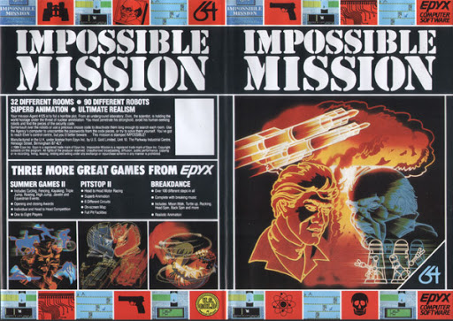 Impossible Mission - Best Commodore 64 Games that Became Bestsellers