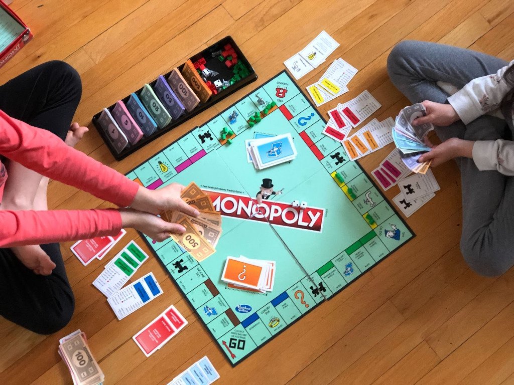 Playing Monopoly Game